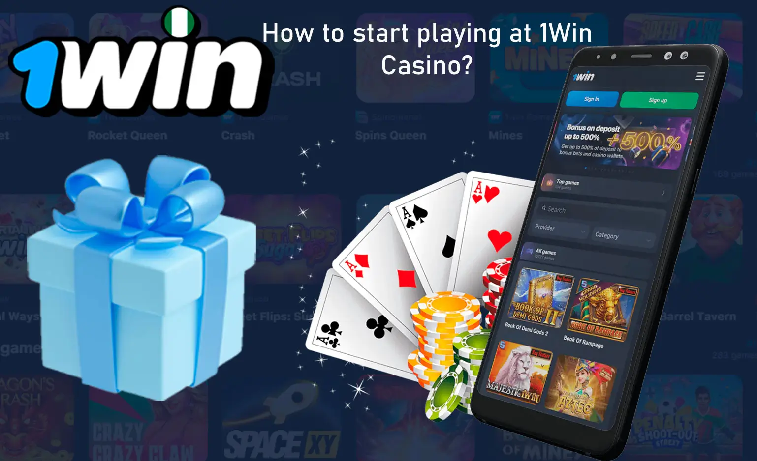 1win casino betting and sport games